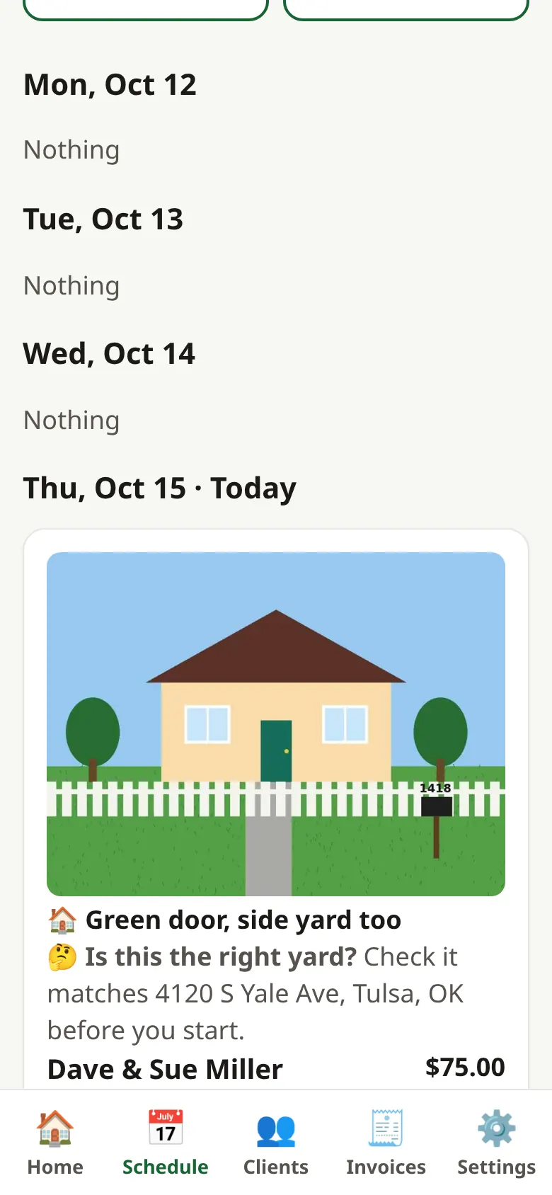 3. Schedule recurring work
